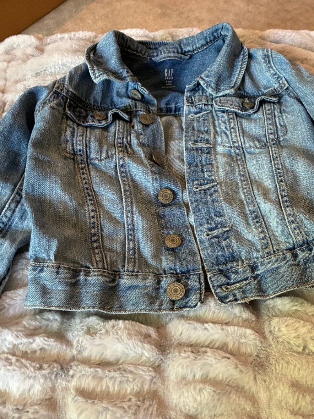 GAP Baby GAP Toddler Denim Jacket - size 4T